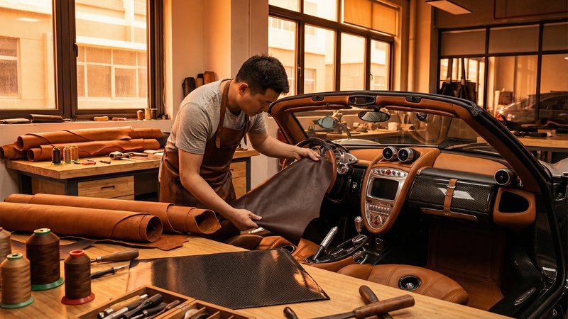 同人动漫豪华内饰改装视频